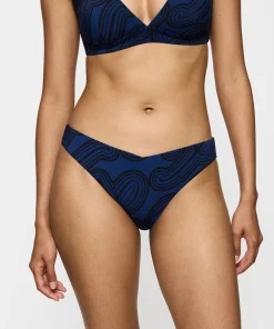 Triumph Bikinier<M008 BLUE - DARK COMBINATION - Flex Smart Summer Brazil Bikini Trusse
