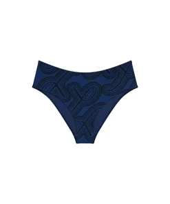Triumph Bikinier<M008 BLUE - DARK COMBINATION - Flex Smart Summer Maxi / Boxer Bikini Trusse