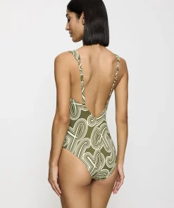 Triumph Badedragter<M009 GREEN - LIGHT COMBINATION - Flex Smart Summer Badedragt