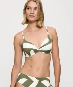 Triumph Bikinier<M009 GREEN - LIGHT COMBINATION - Summer Allure Bikini Top