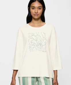 Triumph Top/ Loungeshirt/ Pyjamas<M009 GREEN - LIGHT COMBINATION - Mix & Match Top