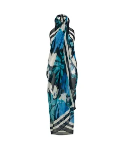 Triumph Strandtøj<M025 TURQUOISE - DARK COMBINAT - Beach Mywear Pareo