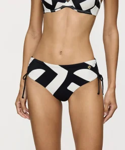 Triumph Bikinier<M016 WHITE - DARK COMBINATION - Summer Allure Midi Bikini Trusse