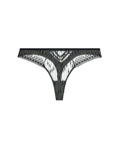 Aubade Sexet Lingeri|Trusser<MIBL MILLENIUM BLACK - Voodoo Kiss Tanga