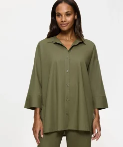 Triumph Top/ Loungeshirt/ Pyjamas<00MM SAGE GREEN - Summer Wear Top