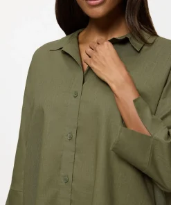 Triumph Top/ Loungeshirt/ Pyjamas<00MM SAGE GREEN - Summer Wear Top