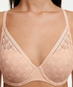 Chantelle Bh'er<01N GOLDEN BEIGE - Ace Covering Memory Bra