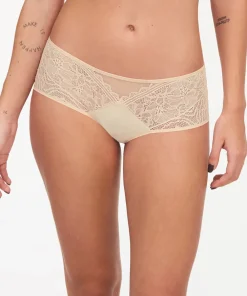 Chantelle Trusser<01N GOLDEN BEIGE - Floral Touch Covering Shorty