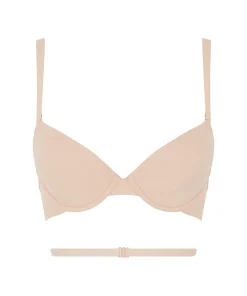 Chantelle Bh'er<01N GOLDEN BEIGE - Open Back T-shirt Bra
