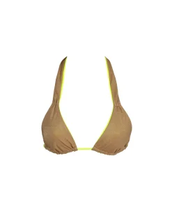 Sarda Bikinier<NEG NEON GOLD - Denes Mini Triangle Bikini Top