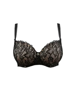 Aubade Bh'er<NOIR BLACK - Rosessence Comfort Moulded Half Cup Bra