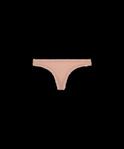 Calvin Klein Trusser<7NS CEDAR - Lace Edge Thongs