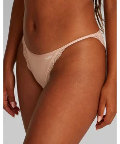 Calvin Klein Trusser<7NS CEDAR - Mf Stretch W Lace Brief