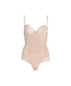 Calvin Klein Bodystocking<7NS CEDAR - Sensual Stretch Lace Other Shapewear