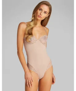 Calvin Klein Bodystocking<7NS CEDAR - Sensual Stretch Lace Other Shapewear