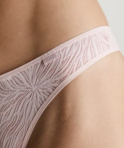 Calvin Klein Trusser<2NT NYMPH'S THIGH - Sheer Marq Lace Coordinate Thong