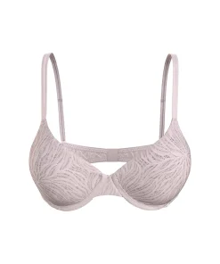 Calvin Klein Bh'er<2NT NYMPH'S THIGH - Sheer Marquisette Lace Demi-Plunge Bras