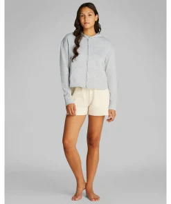 Calvin Klein Top/ Loungeshirt/ Pyjamas<P7A GREY HEATHER - Icon Cotton Terry L/S Sweatshirt