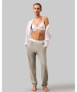 Calvin Klein Shorts/ Loungepants<P7A GREY HEATHER - Icon Cotton Terry Pants