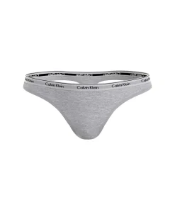 Calvin Klein Trusser<P7A GREY HEATHER - Icon Logo Thong
