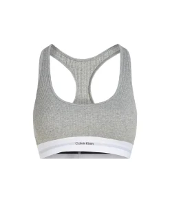Calvin Klein Bh'er<P7A GREY HEATHER - Modal Rib Bralette