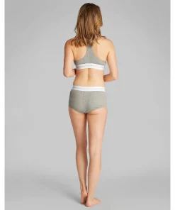 Calvin Klein Bh'er<P7A GREY HEATHER - Modal Rib Bralette