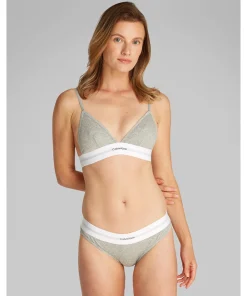 Calvin Klein Trusser<P7A GREY HEATHER - Modal Rib Coordinate Brief