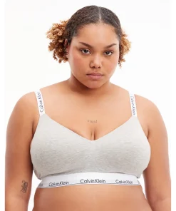 Calvin Klein Bh'er<P7A GREY HEATHER - Modern Cotton Full Cup Bralette