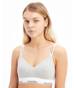 Calvin Klein Bh'er<P7A GREY HEATHER - Modern Cotton Bralette