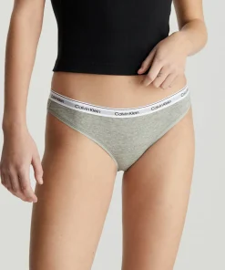 Calvin Klein Trusser<P7A GREY HEATHER - Modern Logo Brief