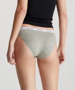 Calvin Klein Trusser<P7A GREY HEATHER - Modern Logo Brief