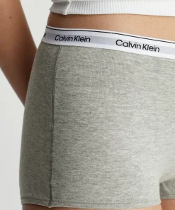 Calvin Klein Trusser<P7A GREY HEATHER - Modern Logo Boy Shorts