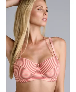 Marlies Dekkers Bikinier<PINK ROSE AND GOLDEN - Holi Vintage Wired Padded Plunge Balcony