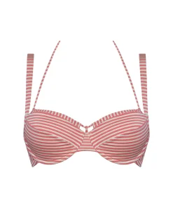 Marlies Dekkers Bikinier<PINK ROSE AND GOLDEN - Holi Vintage Wired Padded Plunge Balcony