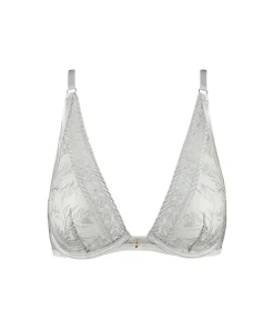 Aubade Bh'er<PLAM PLATINUM - Magnetic Spell Triangle Plunge bra