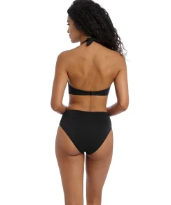Freya Bikinier<PLK PLAIN BLACK - Jewel Cove High Waist Brief