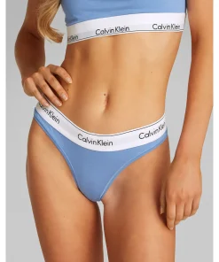 Calvin Klein Trusser<PWB GLACIER - Modern Ctn Holiday Coordinate Thong