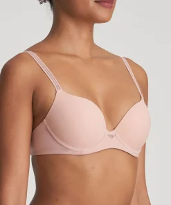 Marie Jo Bh'er<PWD POWDER ROSE - Louie Padded Bra - Heart Shape