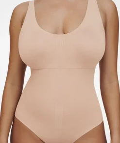 Chantelle Bodystocking<00Q CLAY NUDE - Smooth Comfort Body Sculptant