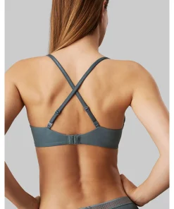Calvin Klein Bh'er<Q6B BLUE PERFORMANCE - Sed Comfort Light Push-Up Bras