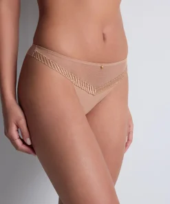 Aubade Trusser<SANN SAND - Sheer Emotion Tanga