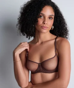 Aubade Bh'er<SEPA SEPIA - Sheer Emotion Half-cup Bra