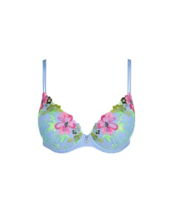 Marie Jo Bh'er<SIB SANTORINI BLUE - Odilly Padded Bra Heartshape