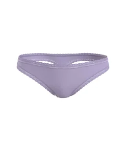 Calvin Klein Trusser<SPI PASTEL LILAC - Lace Edge Thongs