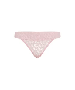 Calvin Klein Trusser<SQL BUFF PINK - Logo Lace Trim Brief