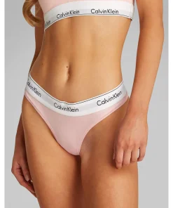 Calvin Klein Trusser<SQL BUFF PINK - Modern Ctn Holiday Coordinate Thong