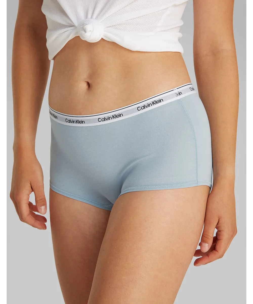 Calvin Klein Trusser<SRB STERLING BLUE - Modern Logo Boy Shorts