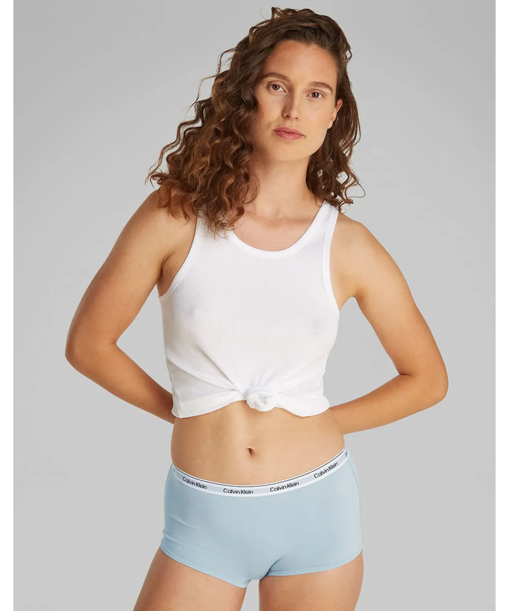 Calvin Klein Trusser<SRB STERLING BLUE - Modern Logo Boy Shorts