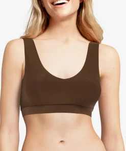 Chantelle Undertøj|Bh'er<0ST WALNUT - Softstretch Brassiere_padded V Neck