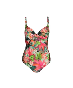 Marie Jo Badedragter<TSU TROPICAL SUNSET - Norma Jeanne Padded Plunge Swimsuit